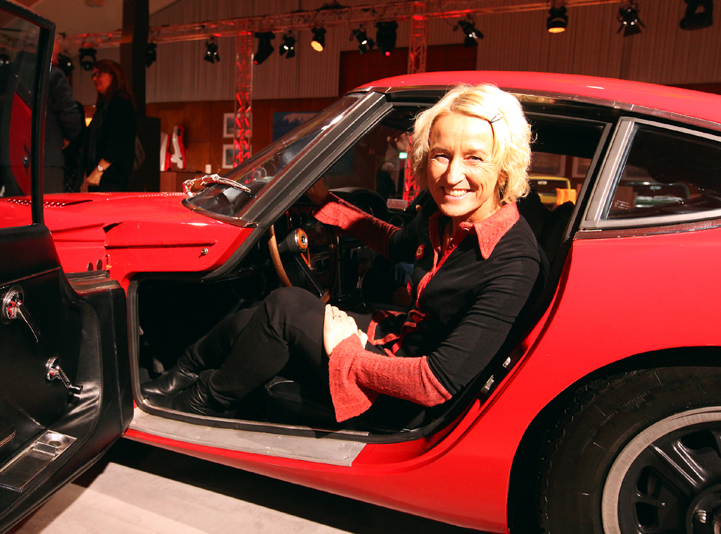 Ist gern sportlich mit Toyota unterwegs: Ex-Rallye-Fahrerin Isolde Holderied.
