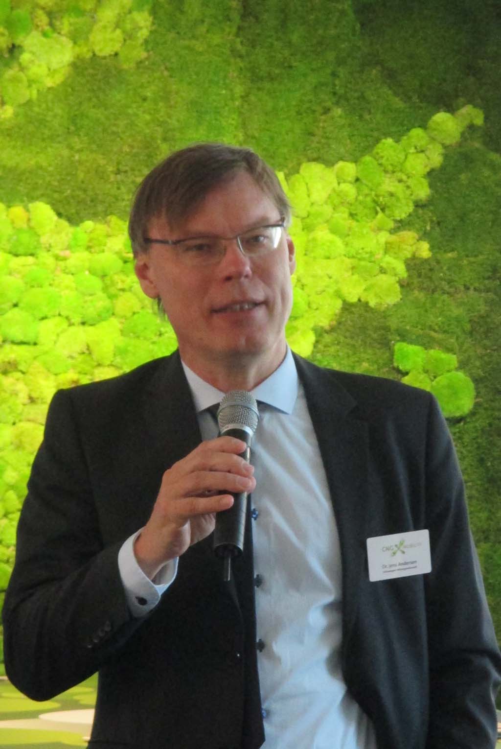 Jens Andersen ist der Beauftragte für Erdgas-Mobilität im Unternehmen.
