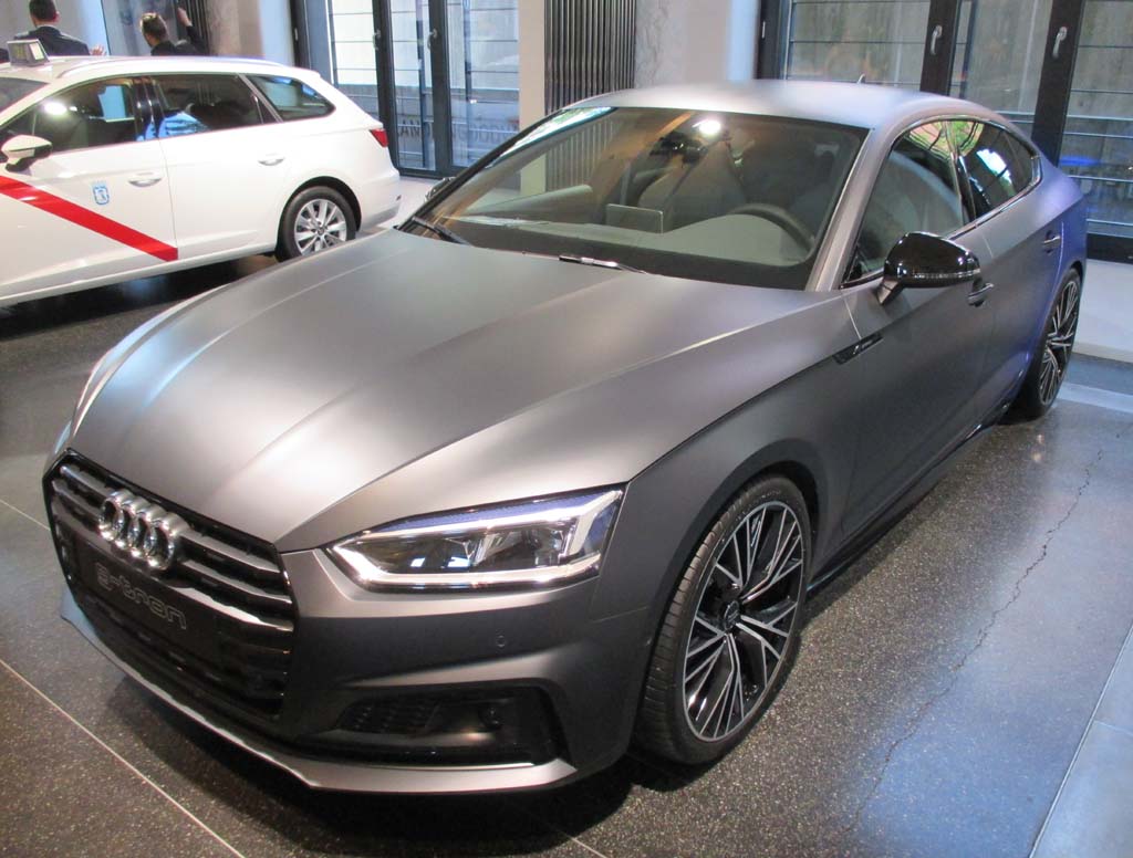 Neu bei Audi: Erdgas-Audi A5 Sportback g-tron.