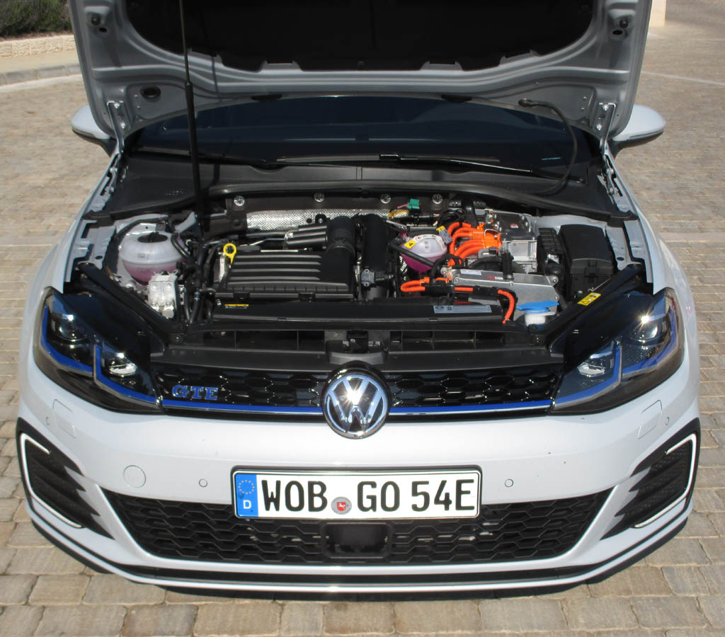 VW GTE-Golf: Der 1,4-Liter-Turbobenziner ist mit einem Elektromotor kombiniert.