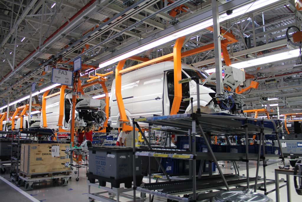 Auch in der Produktion hat sich die VW-Nutzfahrzeugsparte neu ausgerichtet.