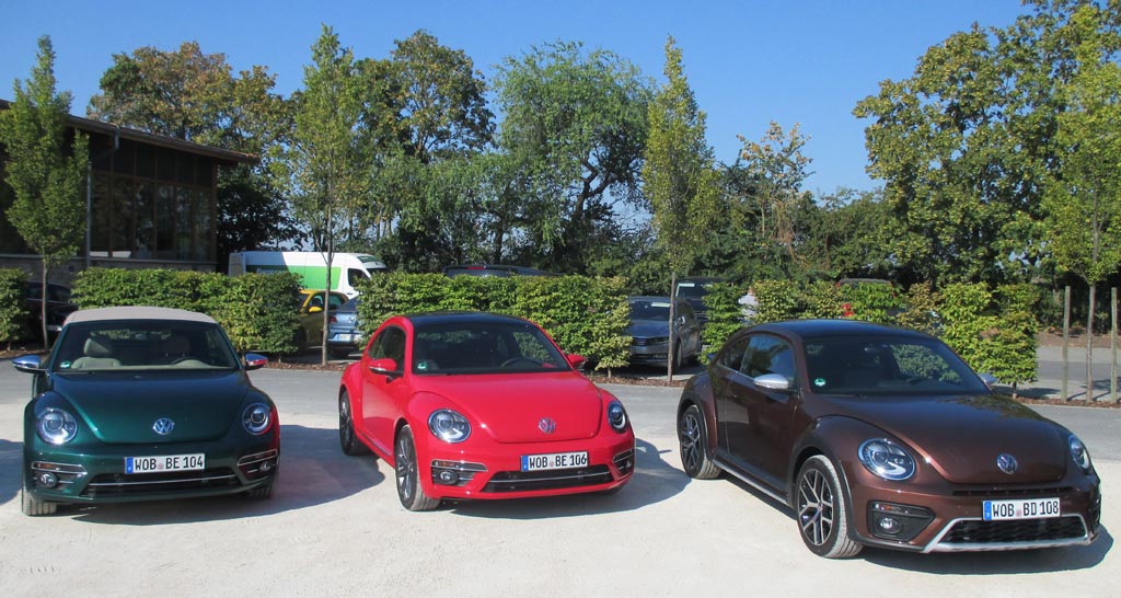 Die Beetle-Palette besteht aus Coupé und Cabrio, auch beim Dune.