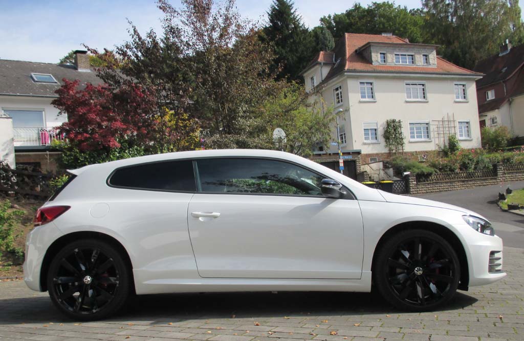 VW Scirocco GTS: Und so sieht der schnittige Zweitürer von der Seite aus.