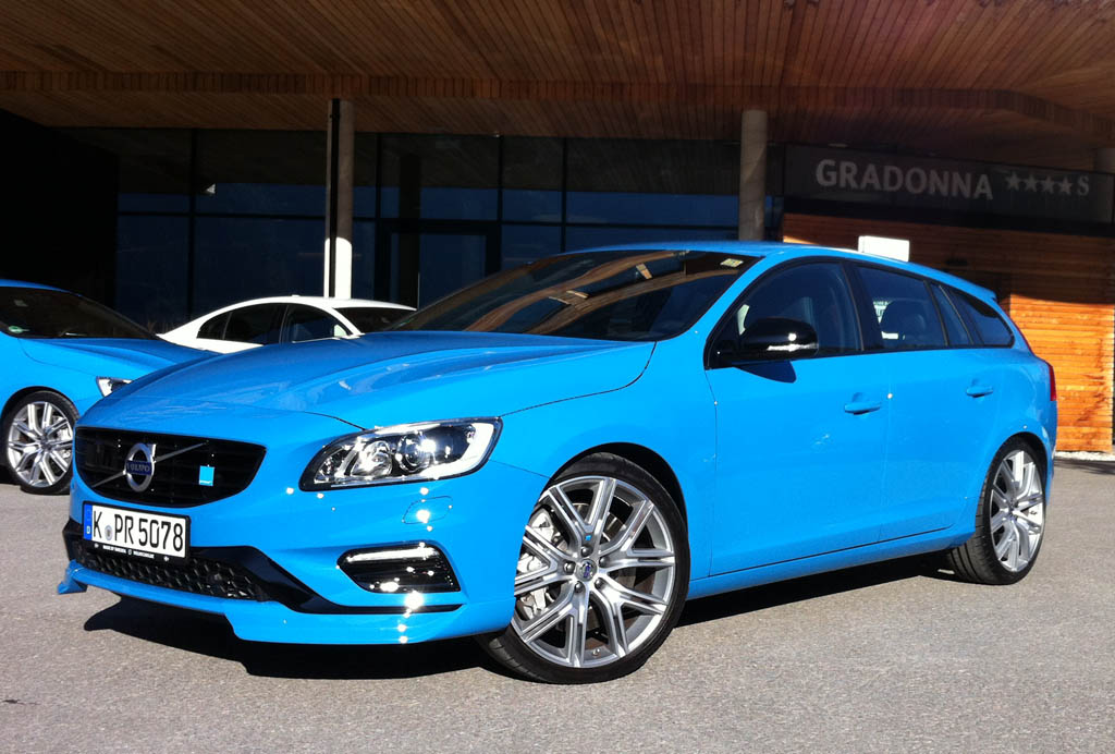 Volvo V60 Polestar: Beim Kombi handelt es sich um die zweite Karosserievariante.