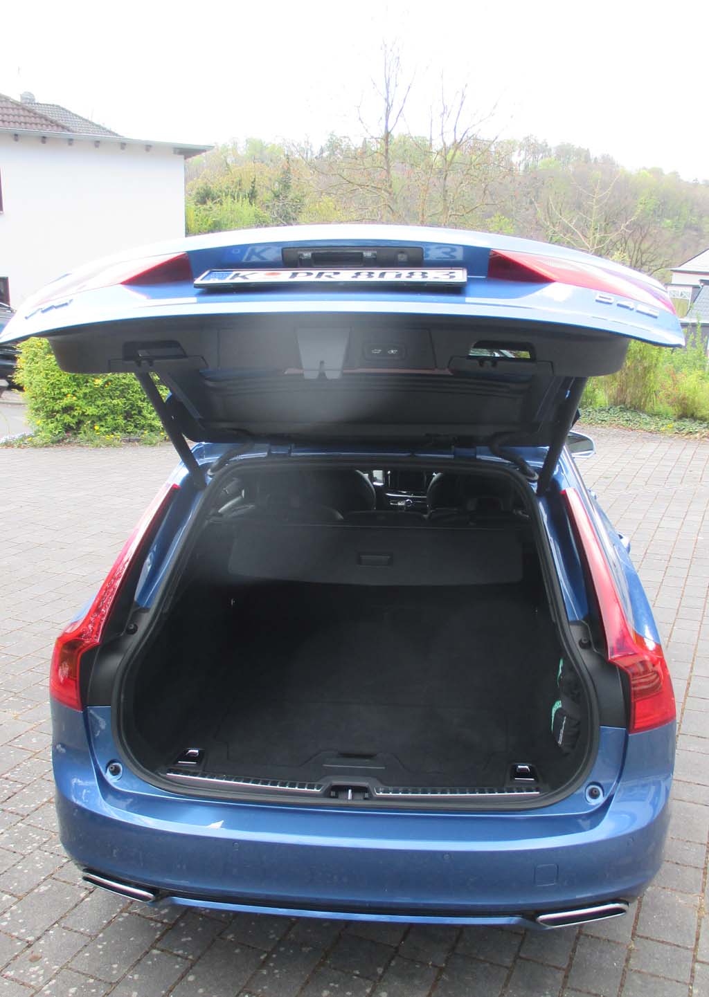 Volvo V90: Das Gepäckabteil fasst bemerkenswerte 560 bis 1526 Liter.