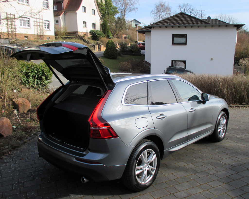 Volvo XC60: Das Gepäckabteil fasst 505 bis 1432 Liter.