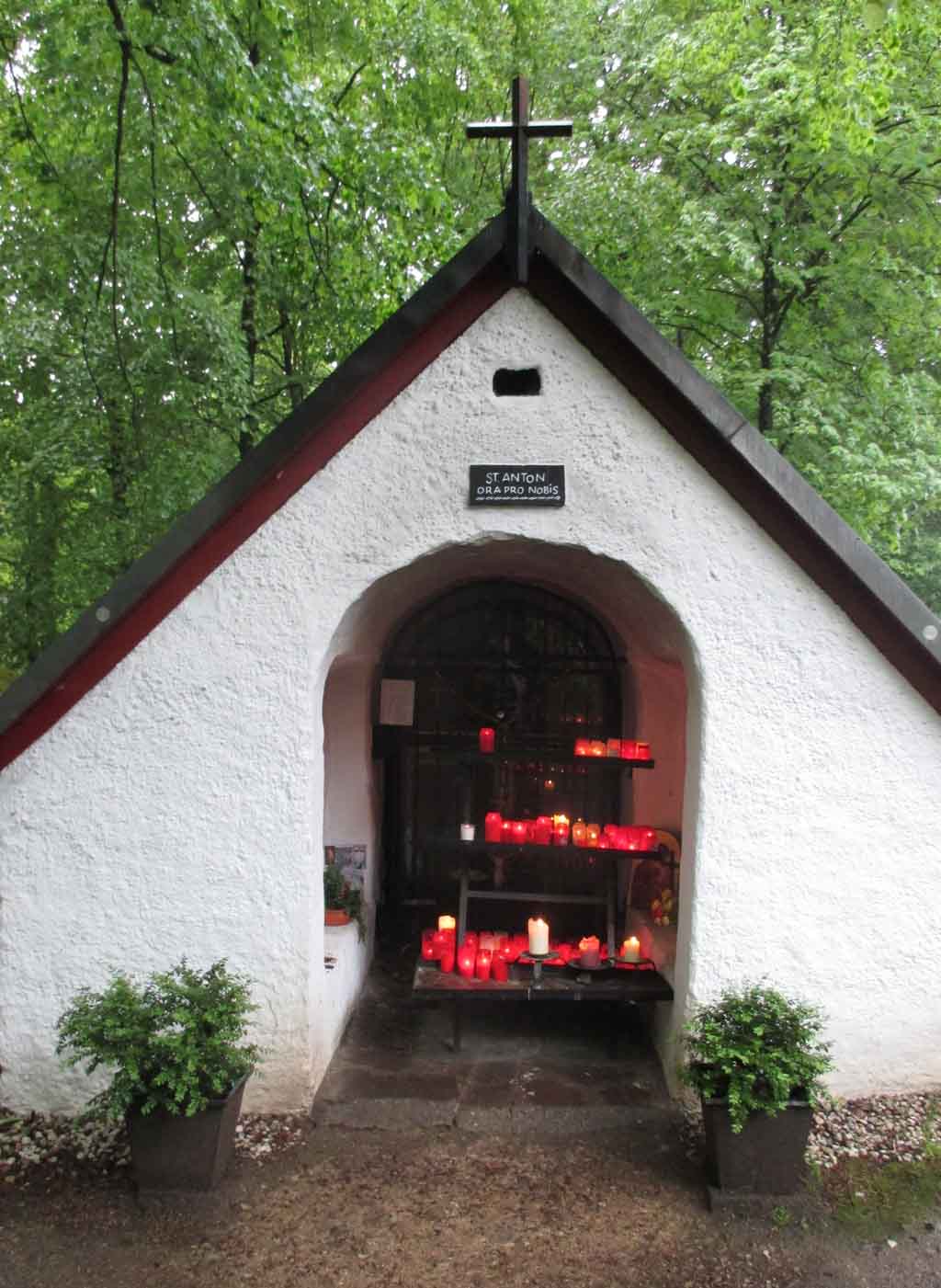 Stille Einkehr unterwegs auf dem Weg nach Bad Münstereifel.