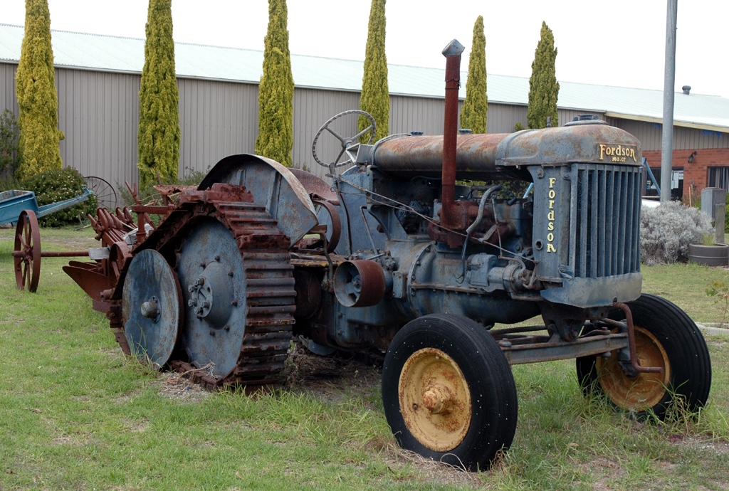 In Kingston gibt es ebenfalls ein Traktormuseum, …