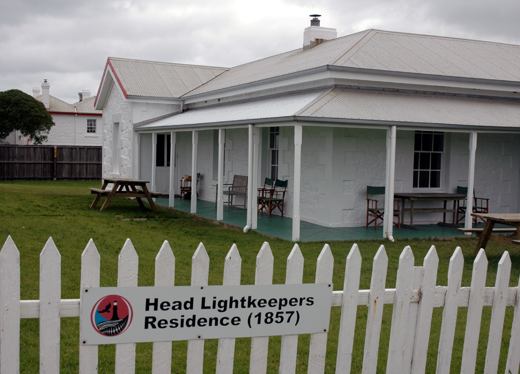 Dieses 1857 entstandene Haus des Leuchtturmwärters am Cape Otway ist restauriert.