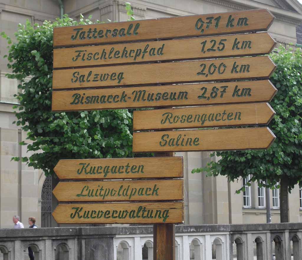 Vom Tattersall bis zur Kurverwaltung: Vorteil einer kleineren Kurstadt sind kürzere Wege.