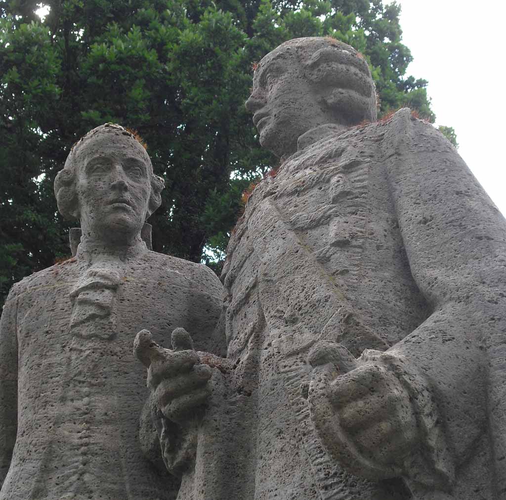 Entdecker der Kissinger Rákóczy-Quelle: Balthasar Neumann und Anton Boxberger. 