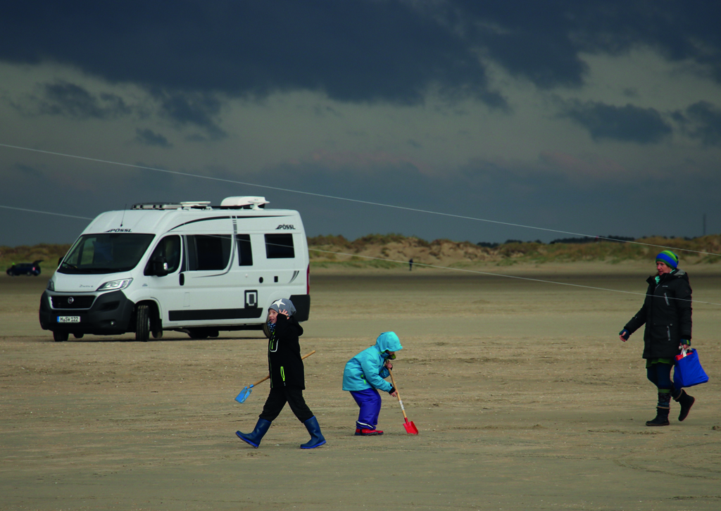Autofahrer dürfen teilweise sogar den Strand befahren.