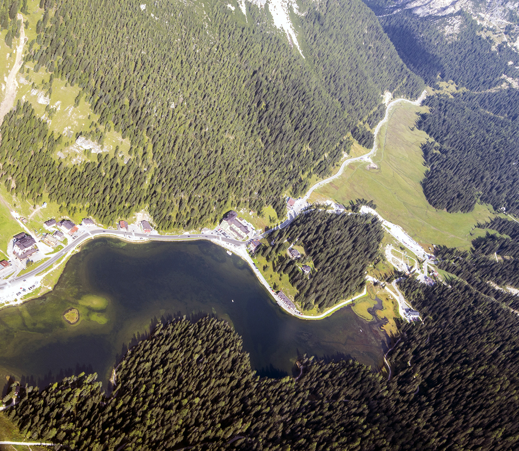 Der nächste See, diesmal der Misurina.
