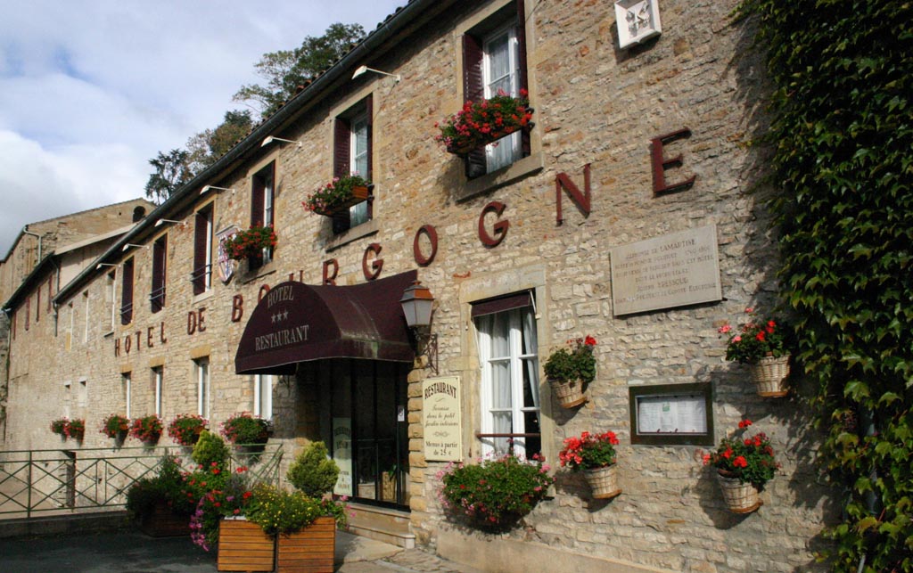 Im Burgund III: Hotel de Bourgogne in Cluny.