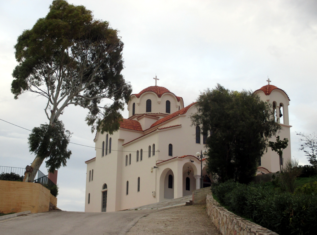Gotteshaus bei Ethnikou Drymou im Landesinneren.