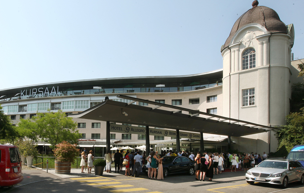 Das Hotel Allegro in Bern ist Teil der Kursaal-Anlage. Fotos: Waldinger