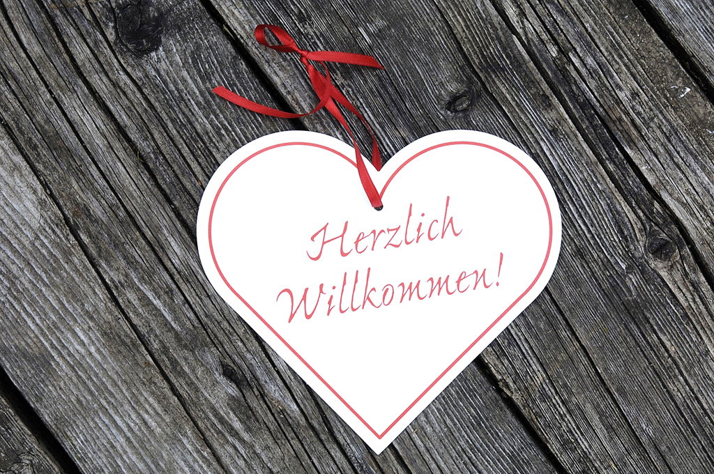 Ein Herz, zumal im Engel, sagt manchmal mehr als tausend Worte.
