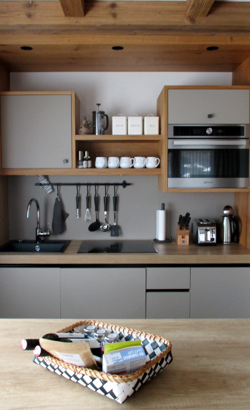 Suiten und Appartements sind zusätzlich mit Kochmöglichkeiten ausgestattet.