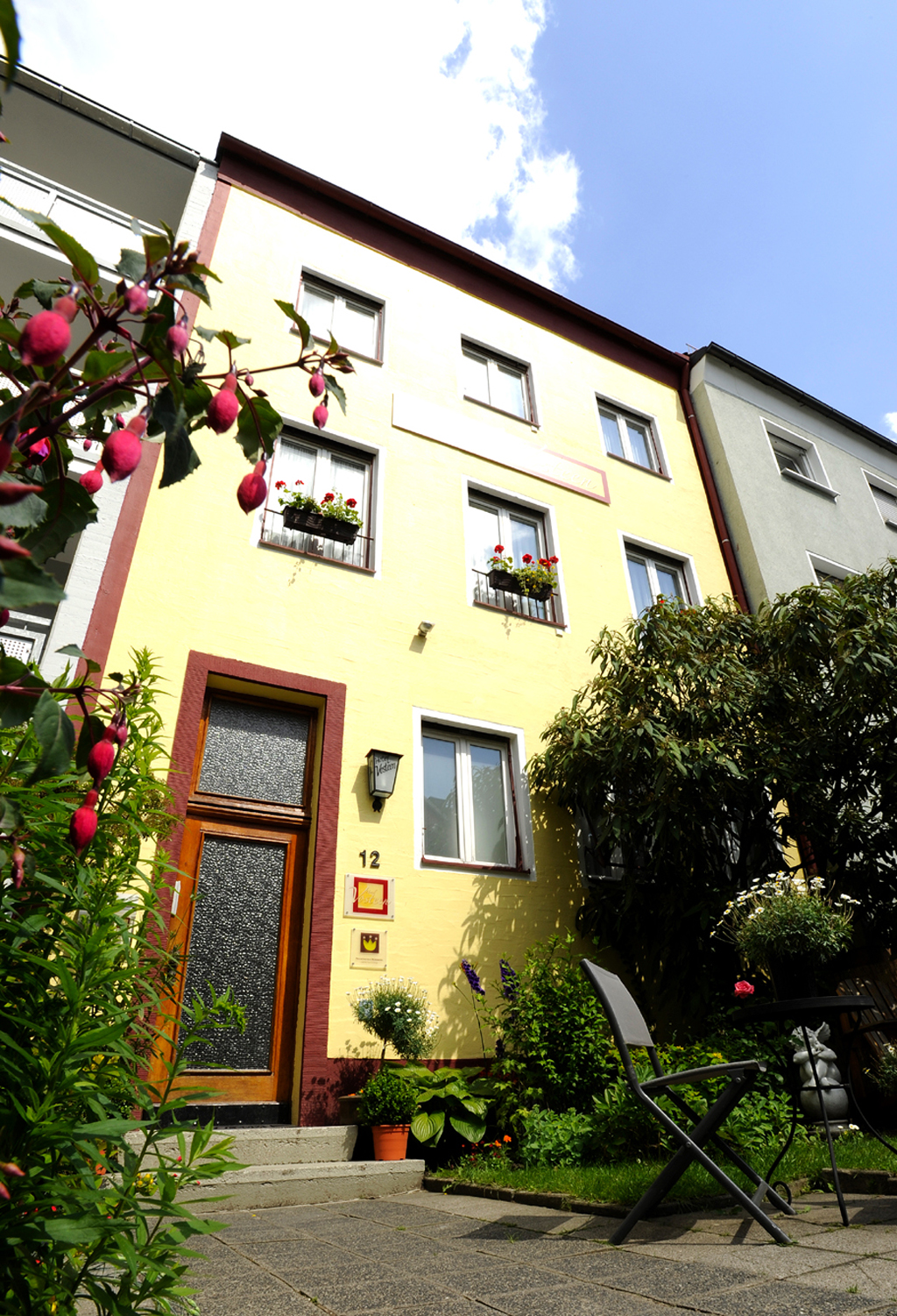 Ein Kleinod: Designhotel Vosteen in Nürnberg. Fotos: Vosteen/Koch
