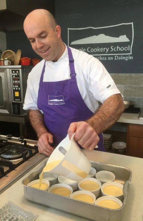 Kochen lernen mit Marc Murphy in der Dingle Cookery School.