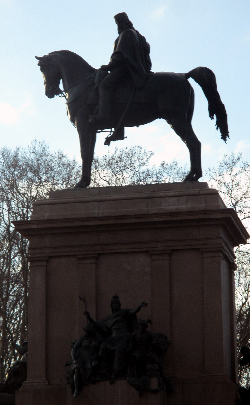 Denkmal des Freiheitskämpfers Giuseppe Garibaldi auf dem Gianicolo-Hügel in Rom.