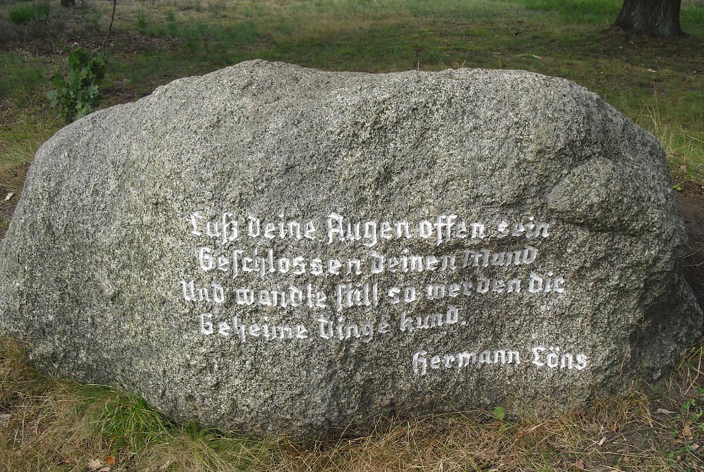Was schon Dichter Hermann Löns wusste: „Laß Deine Augen offen sein …“