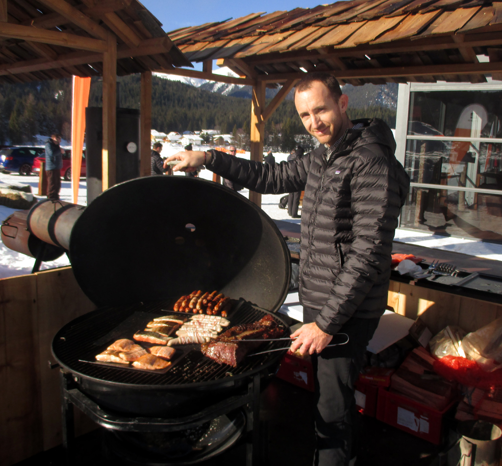 Herzhaft Gegrilltes darf natürlich ebenfalls nicht fehlen.
