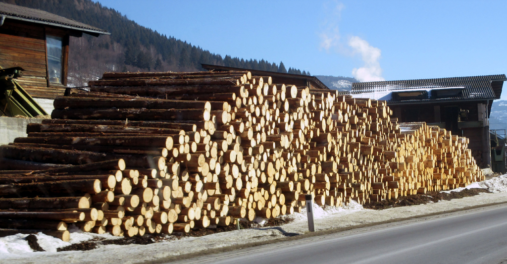 Holzverarbeitung spielt wie in vielen Alpenregionen auch im Lungau eine wichtige Rolle.