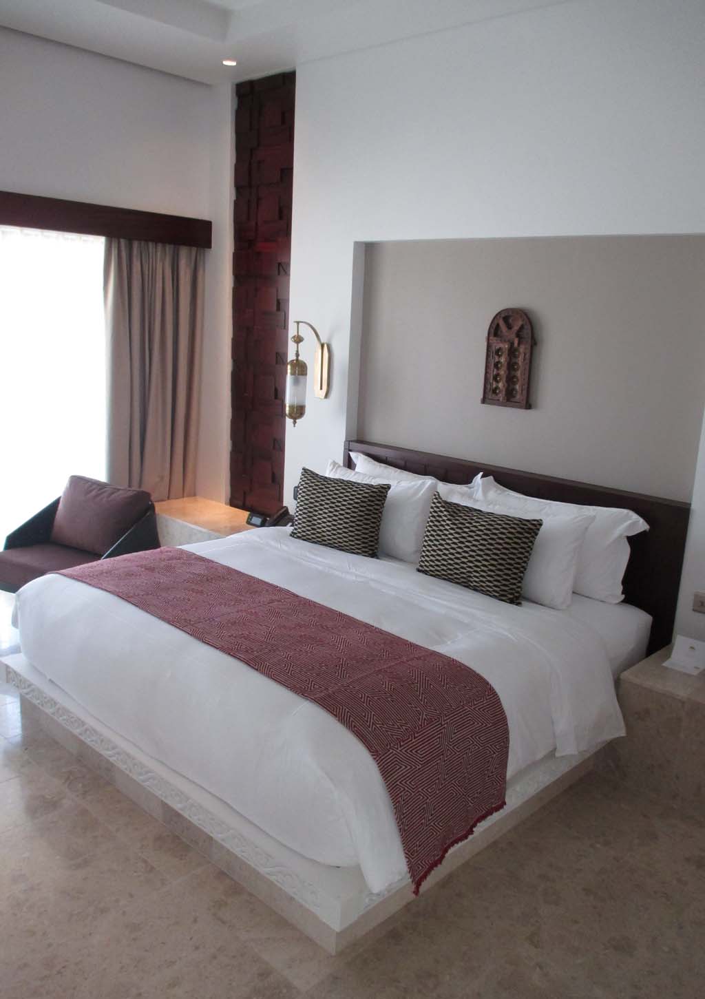 Al Baleed Resort Salalah: Schlafzimmer in einer Garden-Pool-Villa.