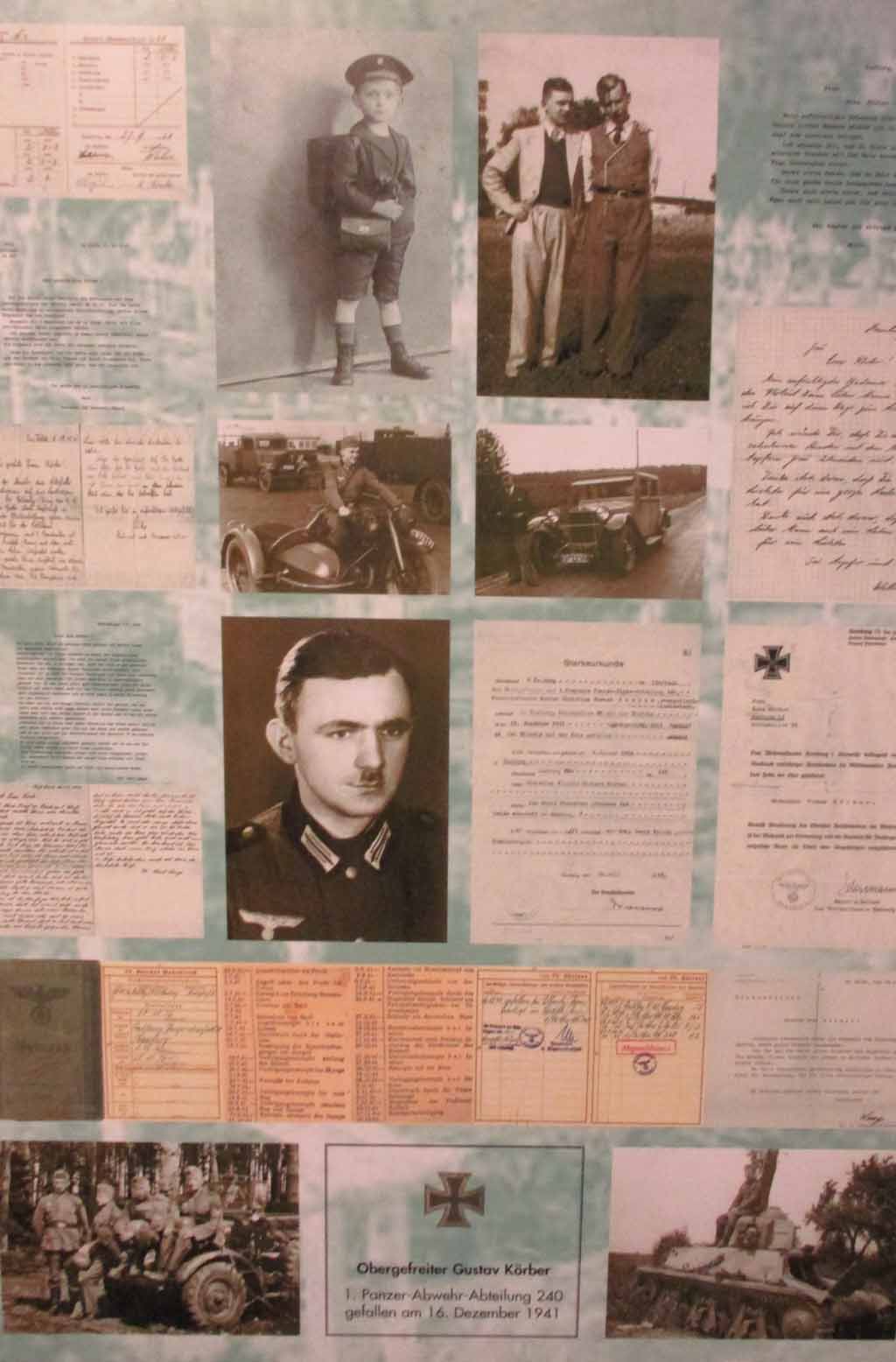 Anhand von Fotos und Briefen: Die Dauerausstellung erzählt auch Kriegsschicksale.