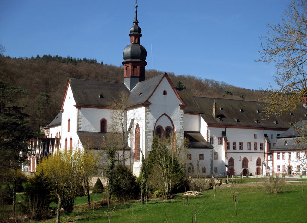 Eberbach ist eine der besterhaltenen mittelalterlichen Klosteranlagen.