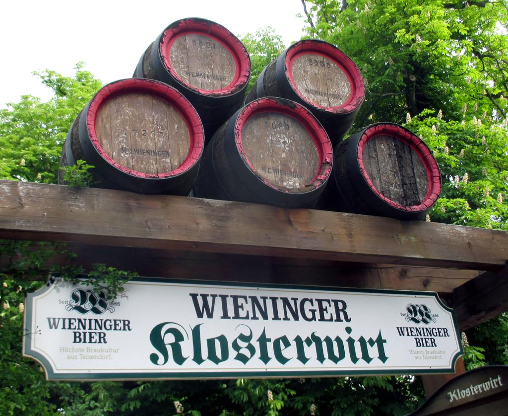 ... und auch der Klosterwirt darf natürlich nicht fehlen.