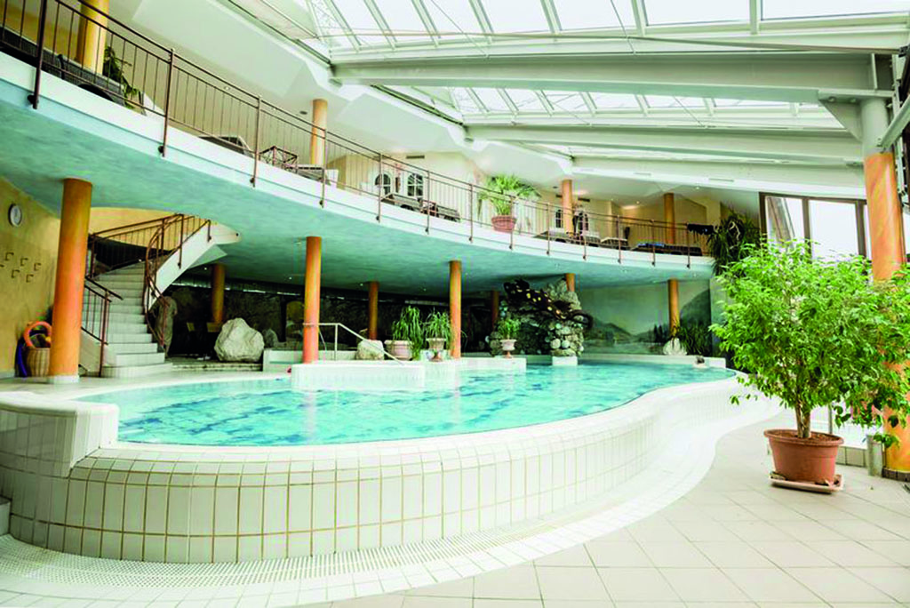 4000 Quadratmeter groß ist das Spa im Ebner's Waldhof.