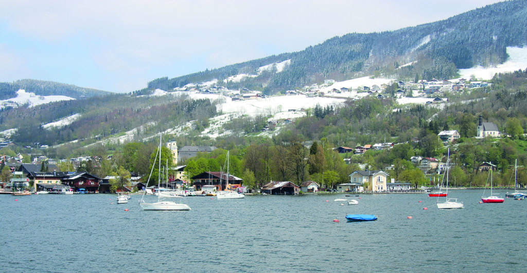 … auch der Mondsee einen Abstecher.