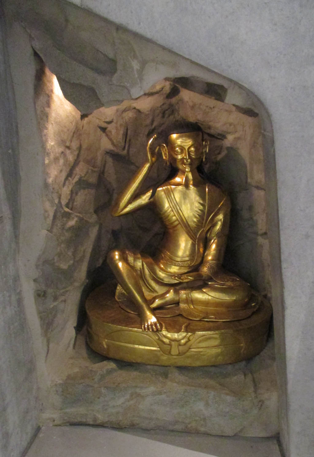 In einer Ecke der Dauerausstellung: Weißt Du, ob Reinhold Messner Buddhist ist?