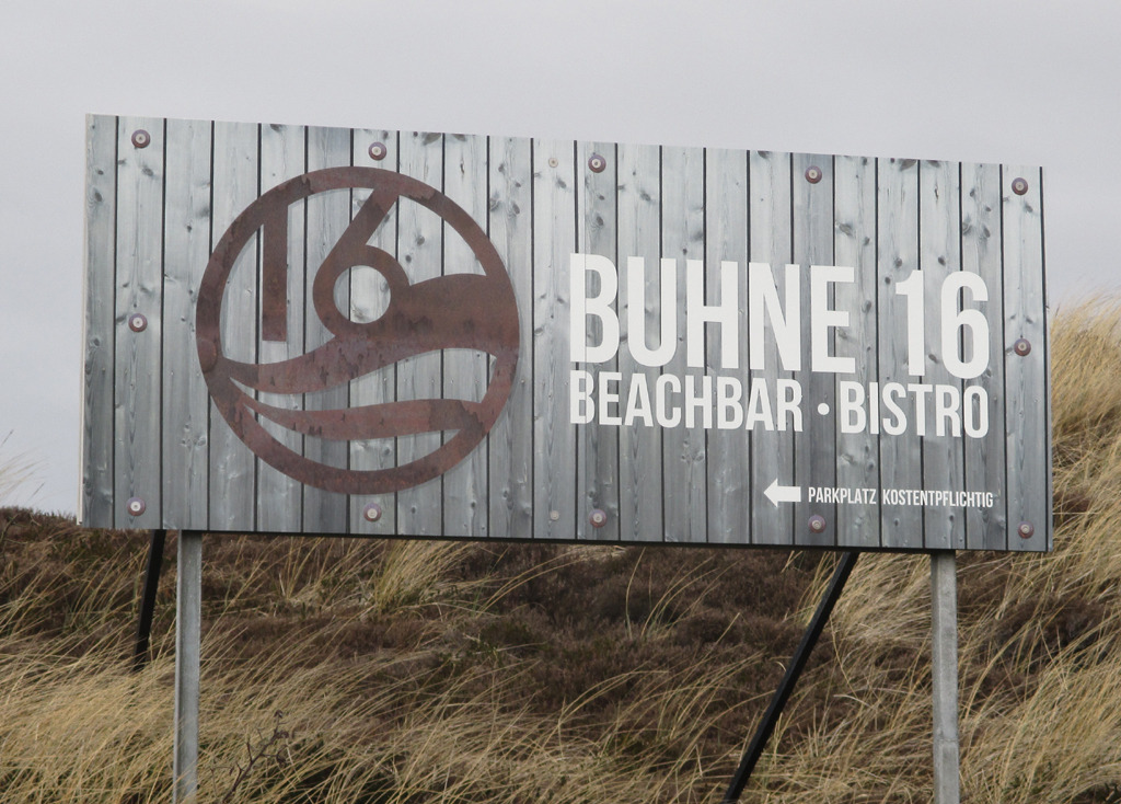Die Buhne 16, Strandbar und Bistro bei Kampen, war einst legendär.
