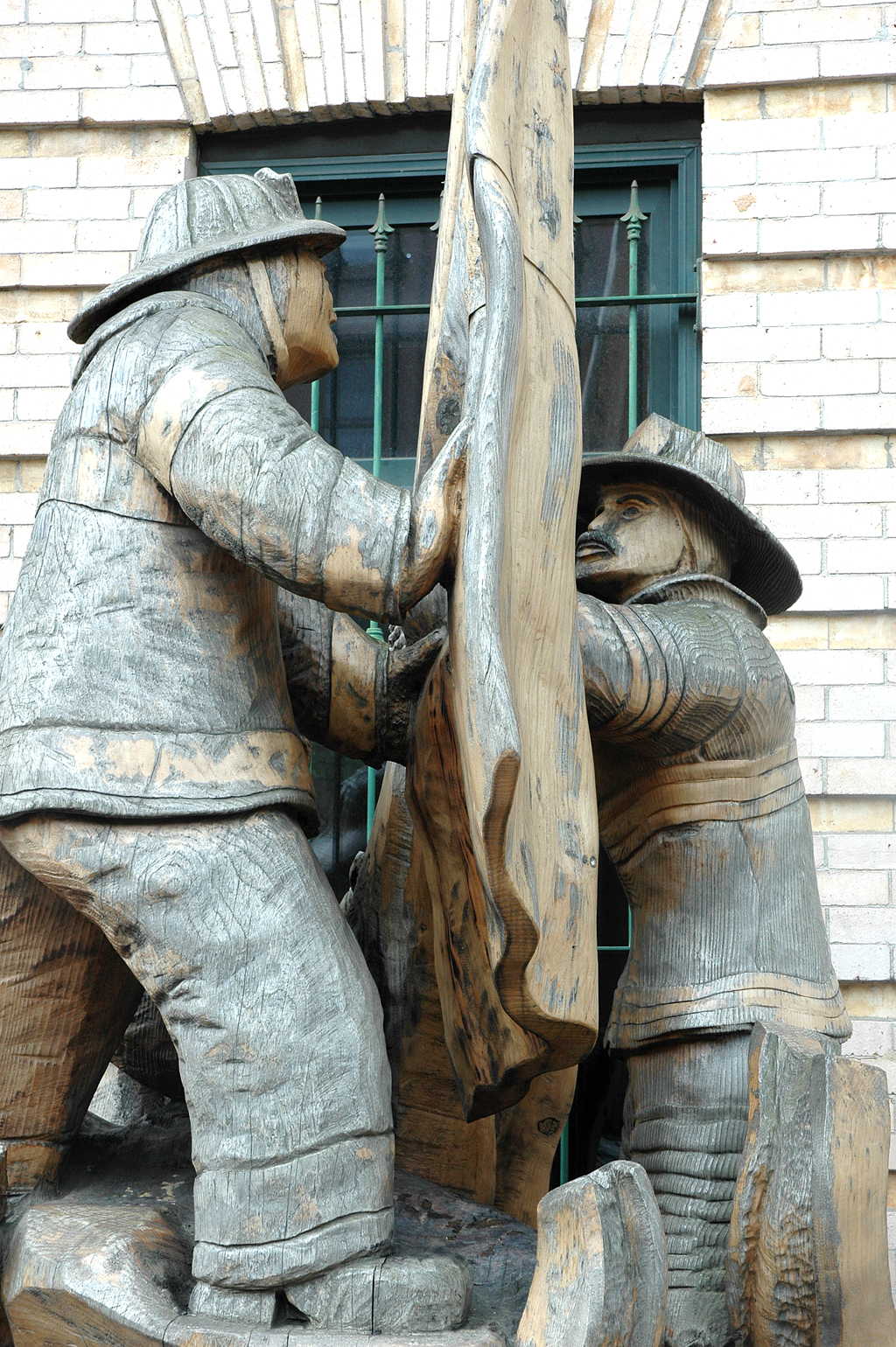 Erinnerung an 9/11: Feuerwehr-Denkmal in Brooklyns Union Street.