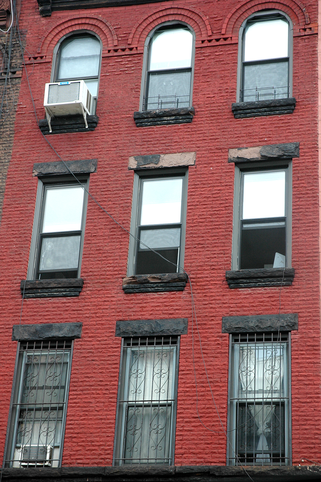 Gegenpol zur Hochhauswelt Manhattans: Backsteinbau in Brooklyn.