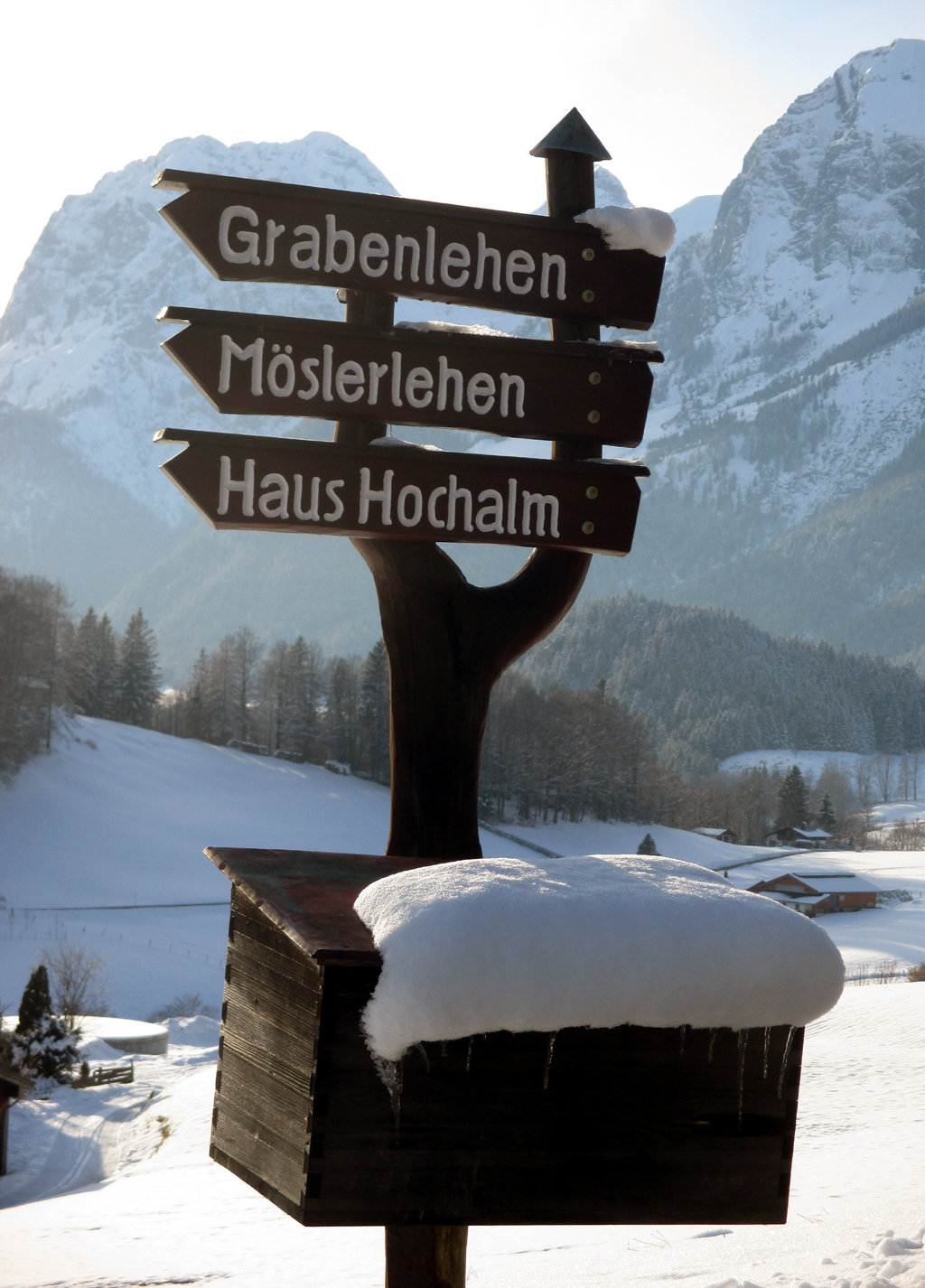 Hier findet man sich schon im Gebiet der Nationalparkgemeinde Ramsau.