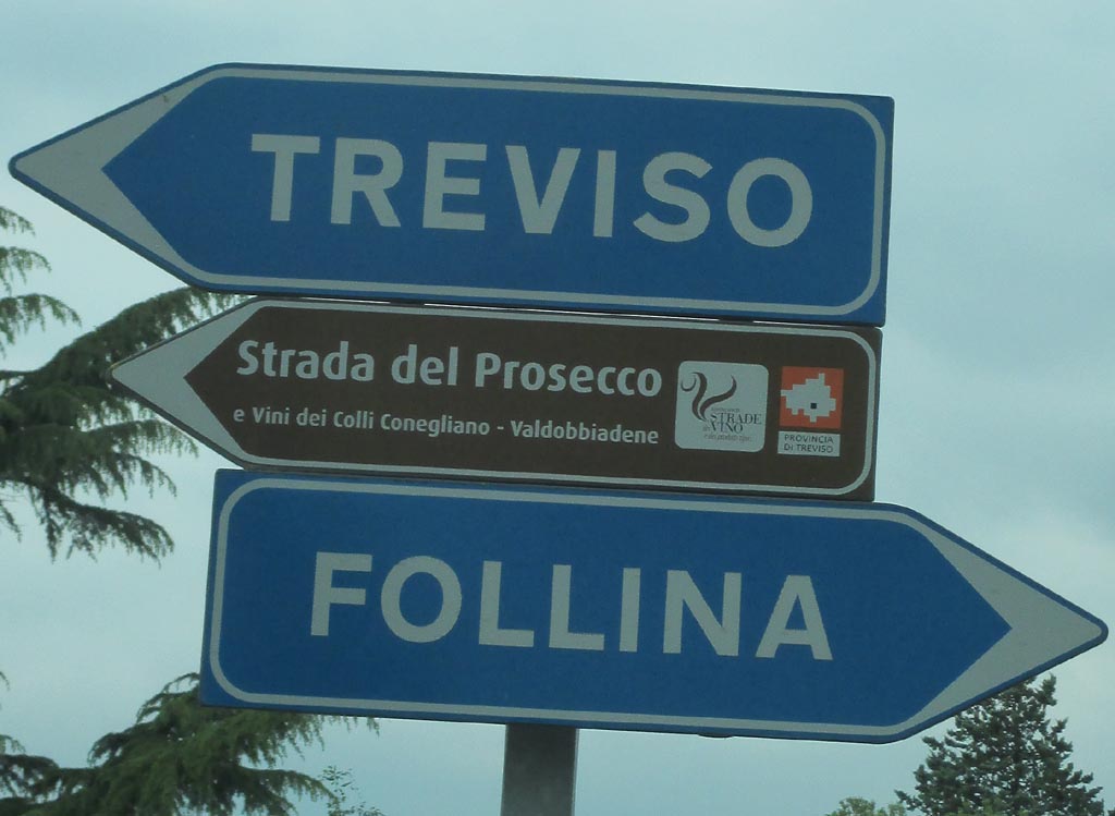 Zwischen Treviso und Follina: Auf der Weinstraße „Strada del Prosseco“.