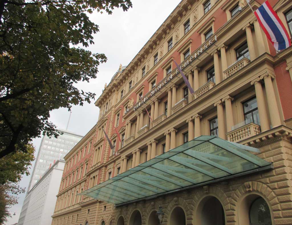 Ausgangspunkt unseres Wien-Besuchs: Kempinski-Hotel am Schottenring. Fotos: Koch