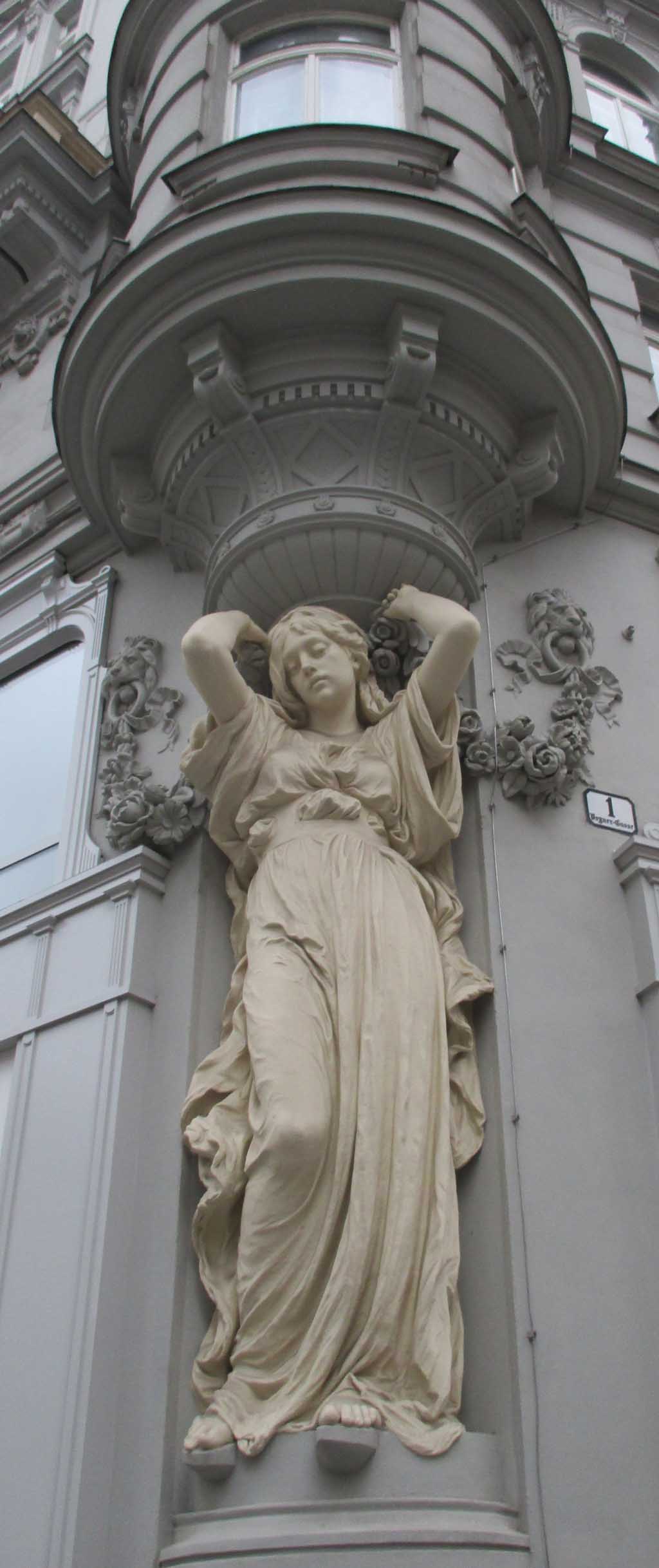 Im historischen Zentrum.